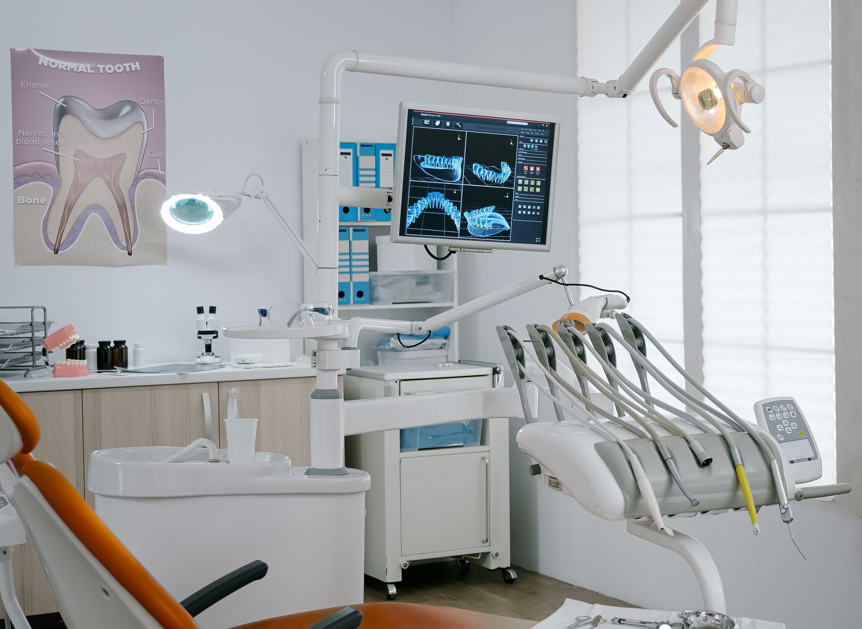 Interior of the clinic